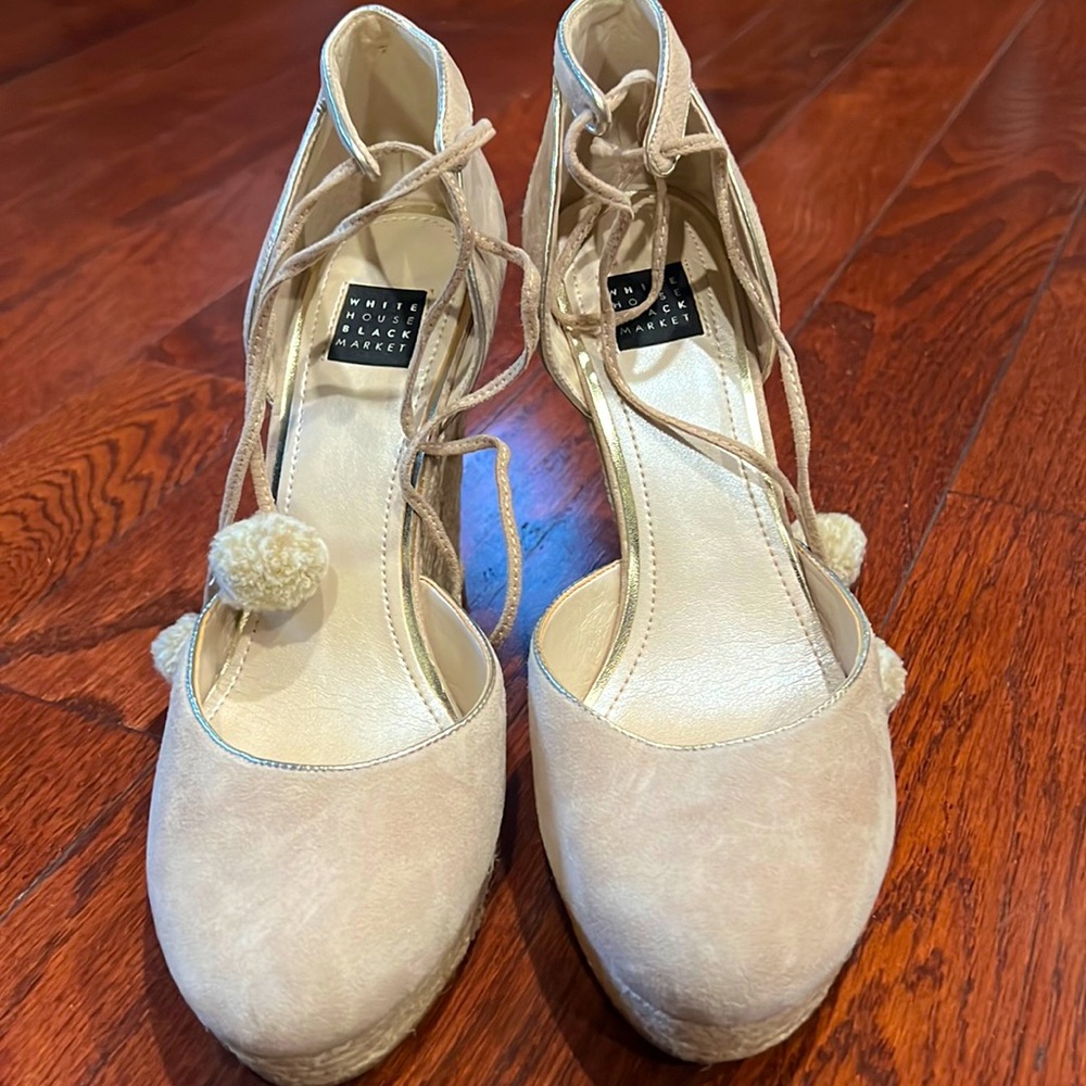 Brand new wedges with box never worn